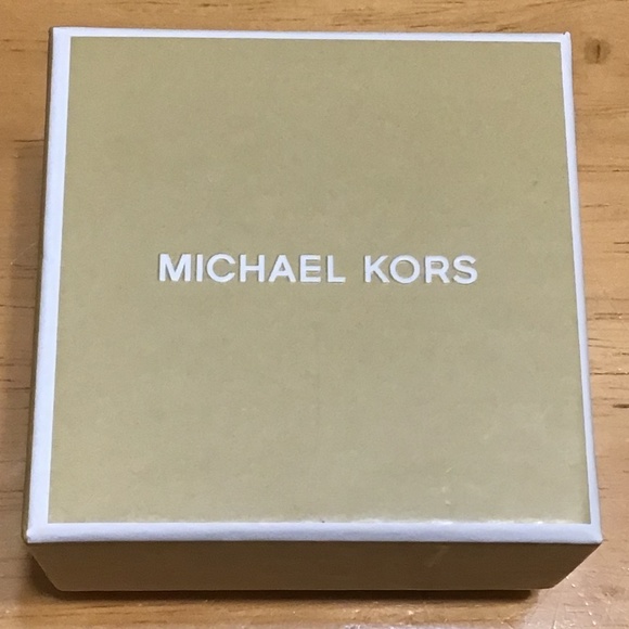 NWT Michael Kors Padlock Earrings - Picture 3 of 4